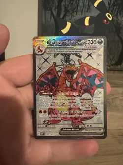 Pokemon TCG Charizard EX Obsidian Flames 215/197 Near Mint Condition - Image 1