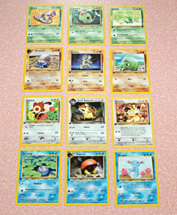 12 Pokemon Card Lot 1st Edition WOTC Team Rocket Gym Neo LP Non-Holo Vintage Mix - Image 3