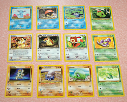 12 Pokemon Card Lot 1st Edition WOTC Team Rocket Gym Neo LP Non-Holo Vintage Mix - Image 4