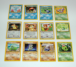 12 Pokemon Card Lot 1st Edition WOTC Team Rocket Gym Neo LP Non-Holo Vintage Mix - Image 5
