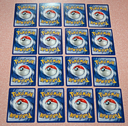 Pokemon Lot 16 Cards First Editions Common Uncommon Non-Holo Assorted LP Collect - Image 2