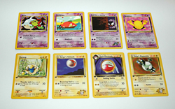 Pokemon Lot 16 Cards First Editions Common Uncommon Non-Holo Assorted LP Collect - Image 4