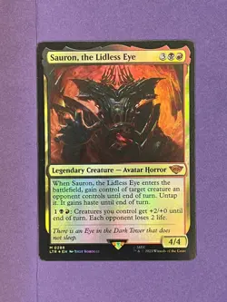 Sauron, the Lidless Eye - Foil Mythic - LTR 0288 - Pack Fresh Card Condition MTG - Image 1
