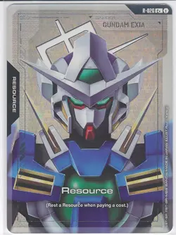 Gundam Exia (Resource) - R-026 C+ Gundam Card Game - Near Mint/Mint - Image 1