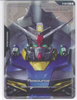 Providence Gundam (Resource) - R-024 C+ Gundam Card Game - Near Mint/Mint - Image 1
