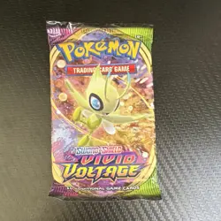 Pokemon TCG Sword & Shield Vivid Voltage Booster Pack 10 Cards - Image 1