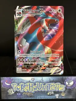 Pokemon Card Salamence VMAX 144/189 Darkness Ablaze Full Art Near Mint - Image 1