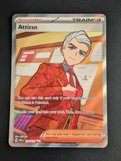 Pokemon TCG - Prismatic Evolutions PRE/4 Cards Bundle Atticus/Eri/ACE/EX - Mint - Image 3