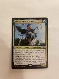 Kinnan, Bonder Prodigy Ikoria: Lair of Behemoths Magic the Gathering NM - Image 1