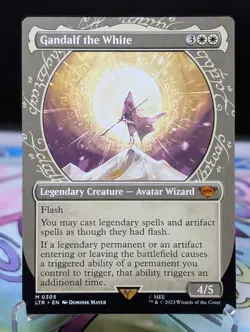 MTG The Lord of the Rings- Gandalf the White 305 (Showcase) - Image 1