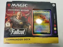 Magic The Gathering Universes Beyond Fallout Hail Caesar Cmndr Deck Bundle READ - Image 2