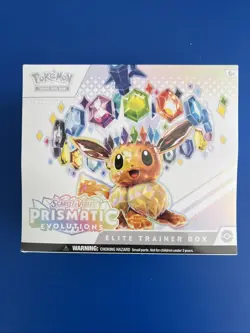 Pokemon TCG Prismatic Evolutions Elite Trainer Box ETB Factory Sealed , Rare - Image 1