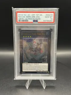 Yugioh PSA 10 / Number C32: Shark Drake Veiss 1st Edition ABYR-EN039 Ultimate - Image 1