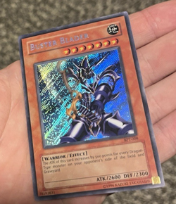 Yu-Gi-Oh! Buster Blader (BPT-008) Secret Rare Tin Promo 2003 HP LP/NM - Image 4