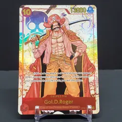 Gol D. Roger OP09-118 Alt Art SEC Emperors in the New World ONE PIECE US NM TCG - Image 2