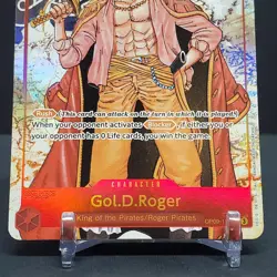 Gol D. Roger OP09-118 Alt Art SEC Emperors in the New World ONE PIECE US NM TCG - Image 4