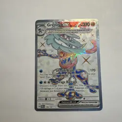 Pokemon Greninja EX 198/167 Ultra Rare Twilight Masquerade - MINT Condition - Image 2