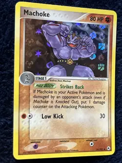 Machoke 41/101 Hidden Legends Reverse Holo Rare NM Pokemon TCG 2004 - Image 1