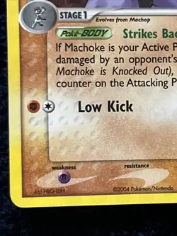 Machoke 41/101 Hidden Legends Reverse Holo Rare NM Pokemon TCG 2004 - Image 5