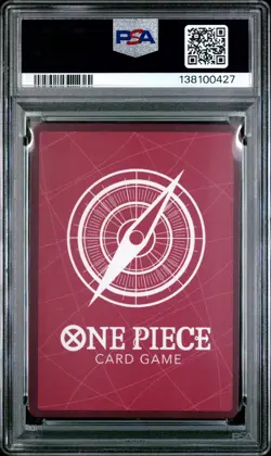 One Piece 2022 OP01-Romance Dawn #003 Monkey D. Luffy Alternate Art-Errata PSA 9 - Image 2
