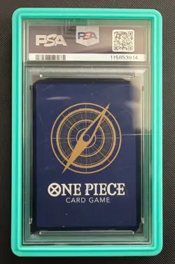 2022 ONE PIECE OP01-ROMANCE DAWN ALTERNATE ART-ERRATA #016 NAMI PSA 10 - Image 2