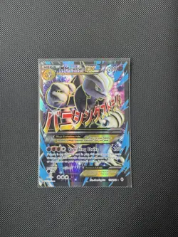 M Mewtwo EX 159/162 Full Art XY Breakthrough Pokemon TCG MP - Image 1