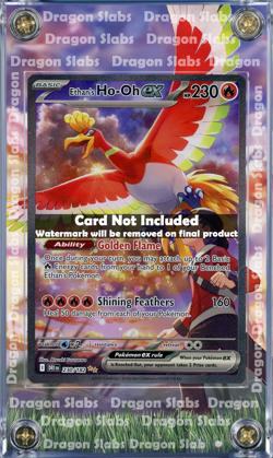 Pokemon Ethan's Ho-Oh ex 230/182 SIR Destined Rivals Extended Art Case - Image 3