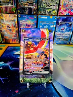 Pokemon Ethan's Ho-Oh ex 230/182 SIR Destined Rivals Extended Art Case - Image 4