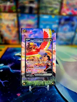 Pokemon Ethan's Ho-Oh ex 230/182 SIR Destined Rivals Extended Art Case - Image 5