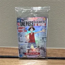 Bandai Namco One Piece Card Game Promo Pack Monkey D. Luffy College Basketball . - Image 1