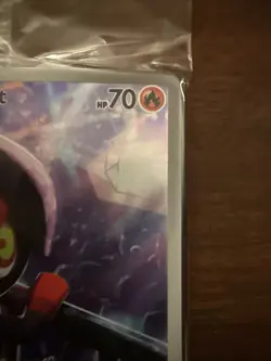 Charcadet 22 Black Star Promo Pokemon Center Stamp Pokemon Card Sealed - Image 4