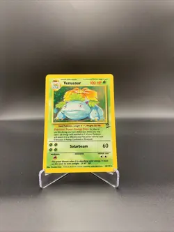 Pokemon TCG Venasaur Holo Card 18/130 Base Set 2 LP - Image 1