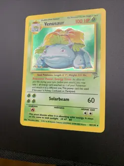 Pokemon TCG Venasaur Holo Card 18/130 Base Set 2 LP - Image 4