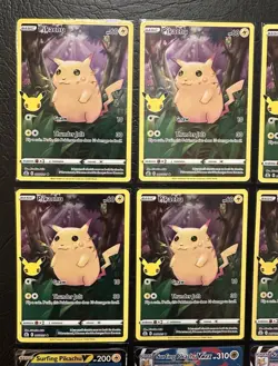 Pokemon TCG Celebrations Pikachu Card Lot NM/M Full Art - Image 2