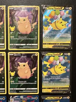 Pokemon TCG Celebrations Pikachu Card Lot NM/M Full Art - Image 3