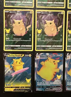 Pokemon TCG Celebrations Pikachu Card Lot NM/M Full Art - Image 4