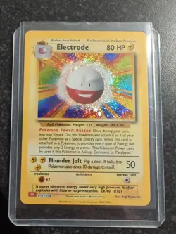 Electrode & Voltorb Pokemon Card Game Classic Collection Holo - Image 2