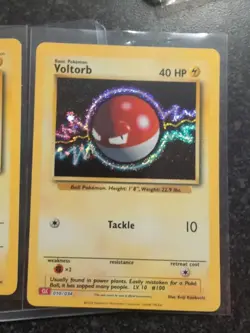 Electrode & Voltorb Pokemon Card Game Classic Collection Holo - Image 4