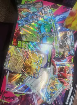 Lot Of 11 OVERSIZED Pokemon Cards. See PHOTOS FOR DETAILS - Image 1
