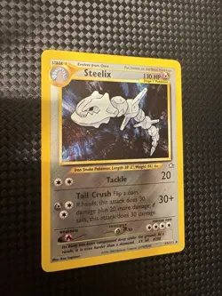 Pokemon TCG Steelix Neo Genesis Holo Rare Card 15/111 - Image 2