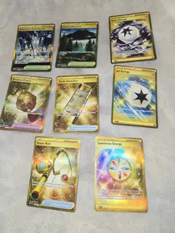Pokemon Card : Pack Fresh : Lot SECRET GOLD FULL ART TRAINERS SEE PICTURES - Image 1
