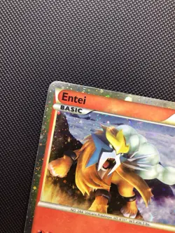 Entei Holo HGSS Black Star Promo HGSS20 Pokemon Trading Card - Image 4