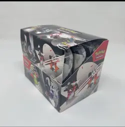 Pokemon TCG Black Bolt And White Flare Unova Mini Tin Set of 8 SEALED DISPLAY - Image 1