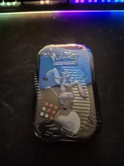 Pokemon TCG S&V Black Bolt And White Flare Unova Mini Tin Sealed - Image 1