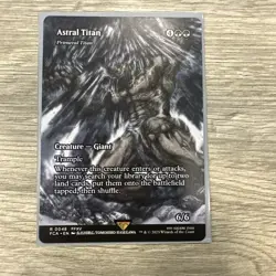 Astral Titan Primeval Titan 0048 Borderless Magic The Gathering Final Fantasy - Image 1
