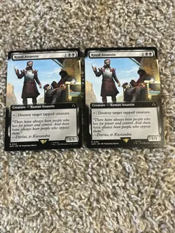 2 - MTG - Royal Assassin ETCHED FOIL - Universes Beyond: Assassin's Creed 0164 - Image 1