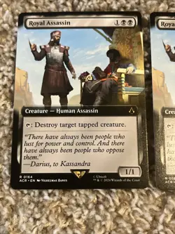 2 - MTG - Royal Assassin ETCHED FOIL - Universes Beyond: Assassin's Creed 0164 - Image 2