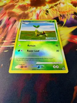 Turtwig 077/100 LP Holofoil Promo Burger King Promos 2009 Pokemon TCG - Image 2
