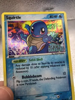 Squirtle 64/100 EX Crystal Guardians Stamped Reverse Holo Pokemon TCG LP-NM! - Image 4