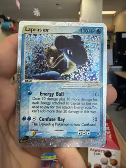 Lapras ex 99/109 - Pokemon TCG EX Ruby & Sapphire Ultra Rare - MP - Image 1